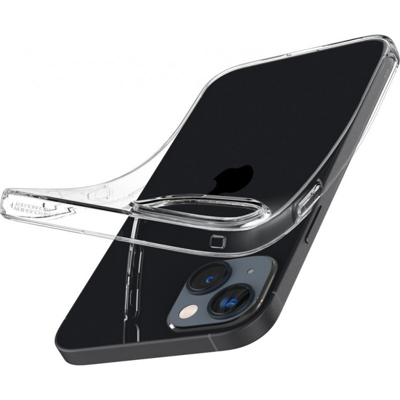 Spigen Liquid Crystal Apple iPhone 14 Plus / 15 Plus dėklas, Crystal Clear