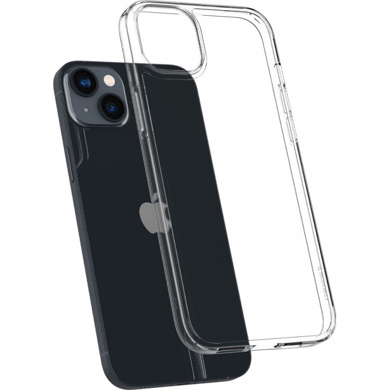 Spigen Airskin Hybrid Apple iPhone 14 Plus / 15 Plus dėklas, Crystal Clear