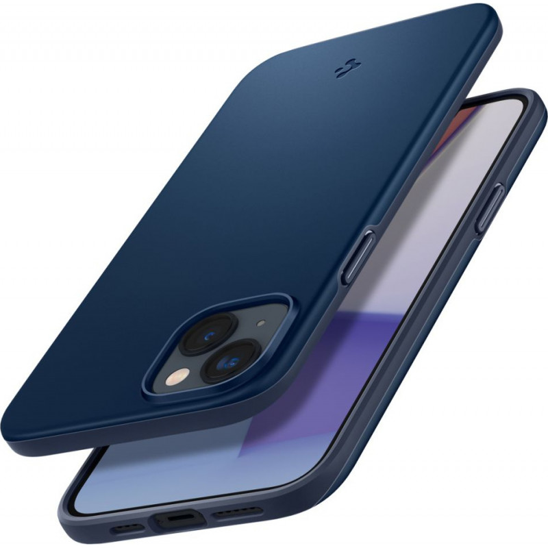 Spigen Thin Fit Apple iPhone 14 Plus / 15 Plus dėklas, Navy Blue