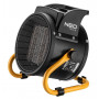 Neo Tools 90-062 elektrinis patalpų šildytuvas, keraminis PTC, 2000 W, juodas