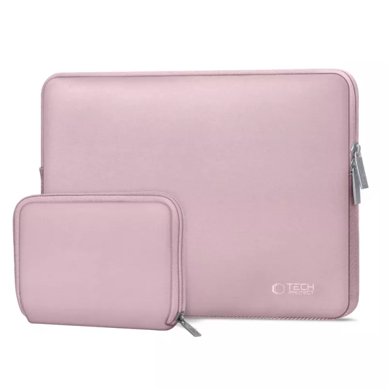 Tech-Protect NeoSlim THP3382 nešiojamojo kompiuterio įmautė 13-14", Dusty Rose