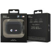 BMW BMAPWMPUCA2 Carbon Double Metal Logo Apple AirPods Pro įkrovimo dėklo dangtelis, juodas