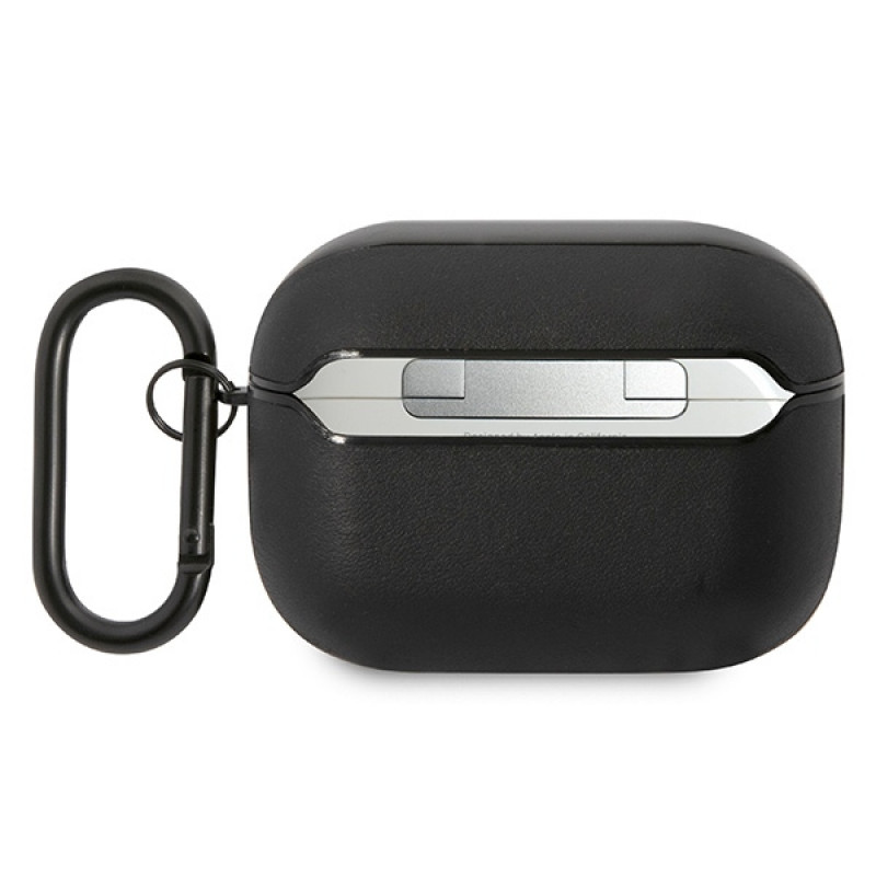 Mercedes-AMG AMAPSLWK Apple AirPods Pro dangtelis AMG Leather Big Logo, juodas