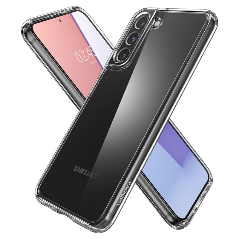 Spigen Ultra Hybrid Samsung Galaxy S22 dėklas, Crystal Clear