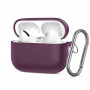 Tech-Protect Silicone Hook THP6103 Apple AirPods Pro 3 įkrovimo dėklo dangtelis, bordinė spalva