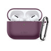 Tech-Protect Silicone Hook THP6103 Apple AirPods Pro 3 įkrovimo dėklo dangtelis, bordinė spalva