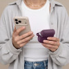 Tech-Protect Silicone Hook THP6103 Apple AirPods Pro 3 įkrovimo dėklo dangtelis, bordinė spalva
