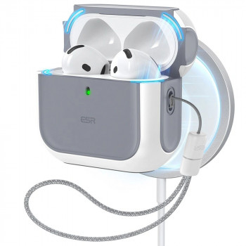 ESR Orbit HaloLock MagSafe dėklas Apple AirPods 4, baltas