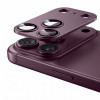Tech-Protect Camfull Fit+ Apple iPhone 18 Pro fotoaparato objektyvo apsauga, Burgundy
