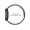 Tech-Protect Stainless THP6099 Apple Watch 8 / 9 / 10 / 11 / 12 / SE / Ultra 44/45/46/49 mm nerūdijančio plieno apyrankė, juoda