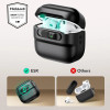 ESR Pulse HaloLock MagSafe dėklas, skirtas Apple AirPods 4, juodas