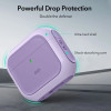 ESR Orbit HaloLock MagSafe dėklas Apple AirPods 4, purpurinis