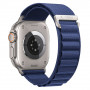 Tech-Protect Nylon Pro Apple Watch 8 / 9 / 10 / 11 / 12 / SE / Ultra 44/45/46/49 mm laikrodžio dirželis, Navy Blue