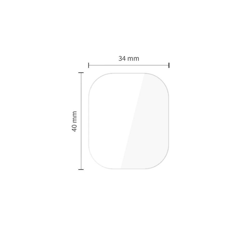 Tech-Protect Supreme Set+ Apple Watch 4 / 5 / 6 / SE 1 / 2 / 3 44 mm hidrogelinė ekrano apsauga, permatoma (2 vnt.)