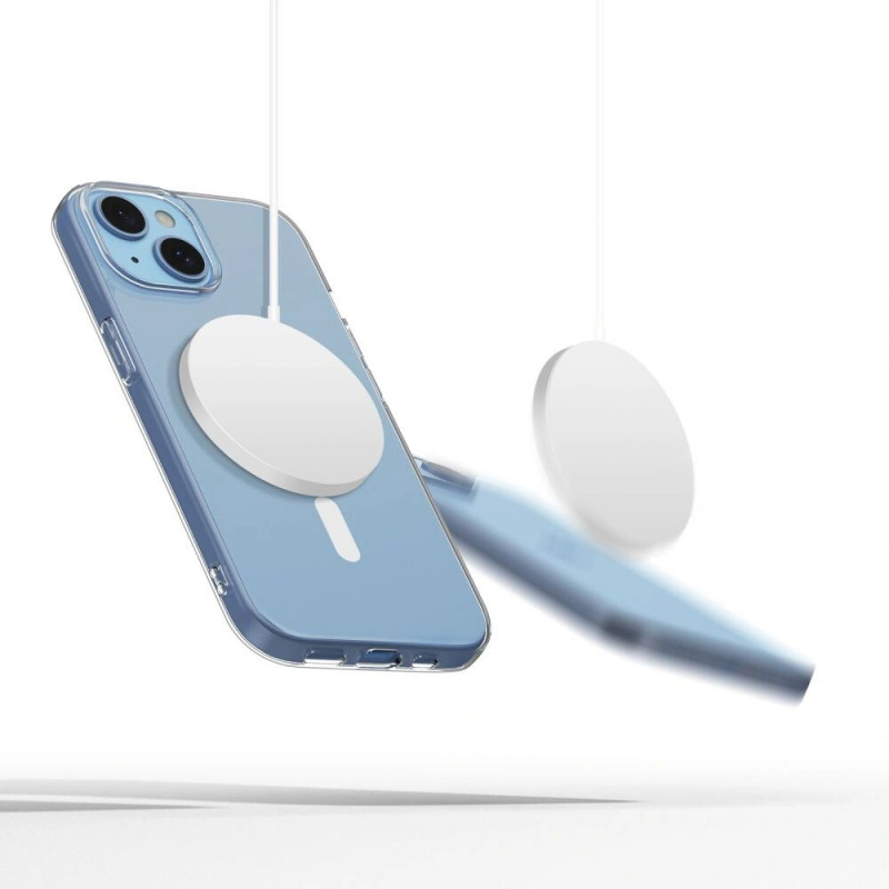 Tech-Protect FlexAir MagSafe dėklas, skirtas Apple iPhone 13 / 14, permatomas