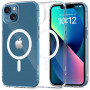 Tech-Protect FlexAir MagSafe THP3584 dėklas, skirtas Apple iPhone 13 Mini, skaidrus