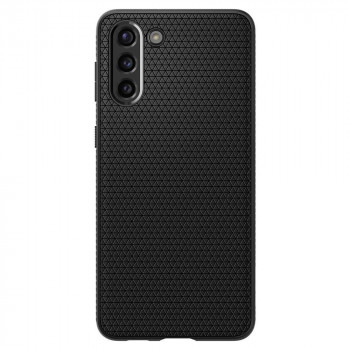 Spigen Liquid Air dėklas, skirtas Samsung Galaxy S21, matinė juoda