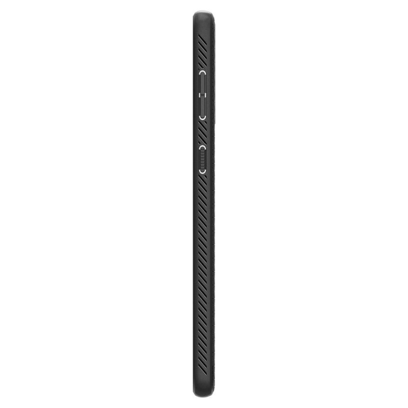 Spigen Liquid Air dėklas, skirtas Samsung Galaxy S21, matinė juoda