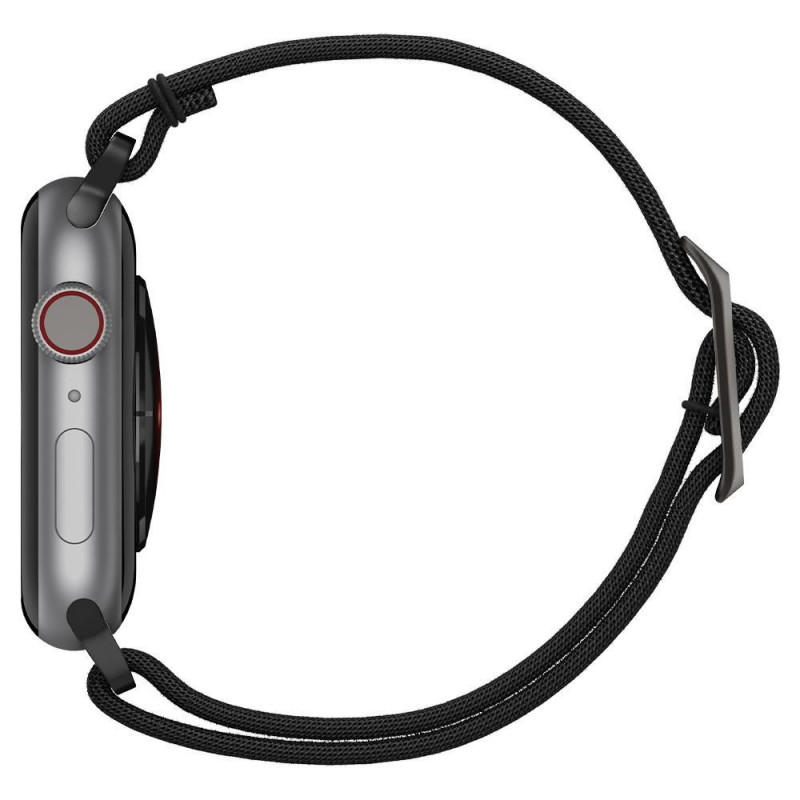 Spigen Fit Lite apyrankė, skirta Apple Watch 4/5/6/7/SE/8/9/Ultra 44/45/49 mm, juoda