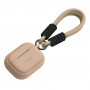Tech-Protect silikoninis virvutės dėklas, skirtas Apple AirPods Pro 1 / 2, Cafe Latte