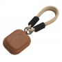 Tech-Protect silikoninis virvelinis dėklas, skirtas Apple AirPods Pro 1 / 2, Chocolate Brown