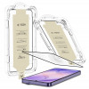 Tech-Protect Quick Set AR+ antirefleksinis stiklas, skirtas Samsung Galaxy S26 Ultra, juodas