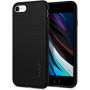 Spigen Liquid Air dėklas, skirtas Apple iPhone SE 2022 / SE 2020 / 8 / 7, juodas