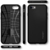 Spigen Liquid Air dėklas, skirtas Apple iPhone SE 2022 / SE 2020 / 8 / 7, juodas
