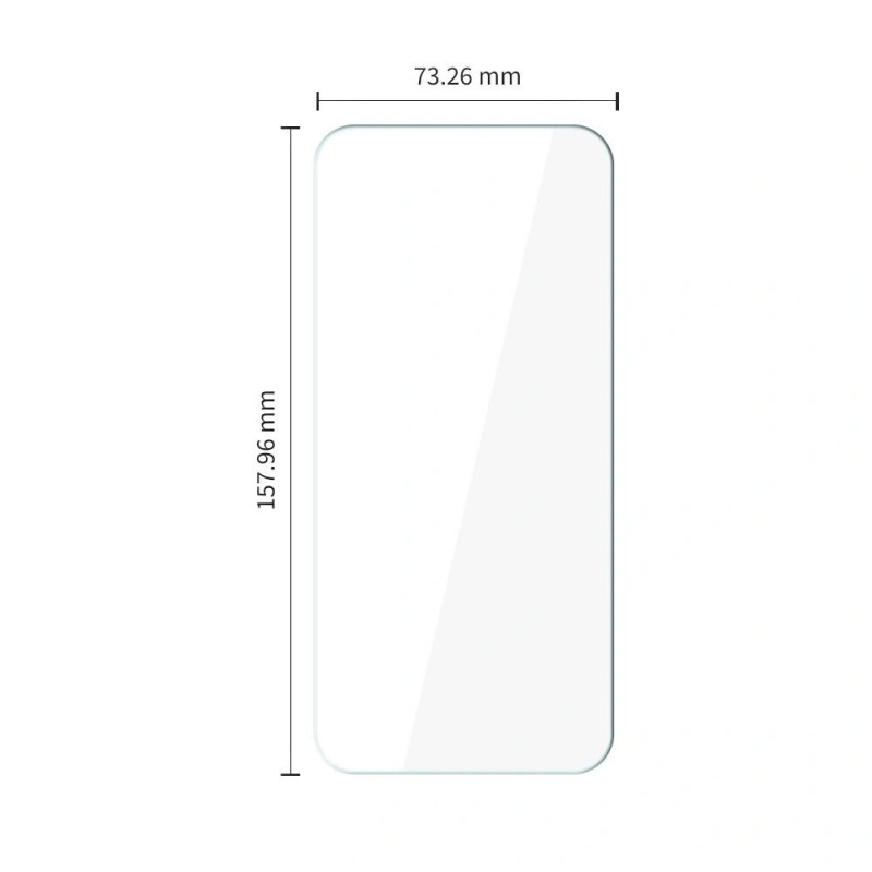 Tech-Protect Easy Set+ grūdintas stiklas, skirtas Samsung Galaxy A57 5G, permatomas (2+1 vnt.)