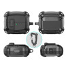 Tech-Protect Carbonox MagSafe dėklas THP4736, skirtas Samsung Galaxy Buds 3 / 3 FE / 3 Pro, juodas