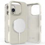 Tech-Protect silikoninis Pure MagSafe dėklas, skirtas Apple iPhone 16 Pro, Cosmic Latte