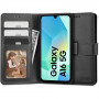 Tech-Protect piniginės tipo dėklas skirtas Samsung Galaxy A16 4G / 5G, juodas