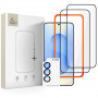 Tech-Protect Easy Set+ grūdintas stiklas, skirtas Samsung Galaxy S26, juodas (3 vnt.)