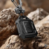 Tech-Protect Kevlar Pro dėklas Apple AirTag 1 / 2, juodas