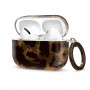 Tech-Protect Lamano dėklas Apple AirPods Pro 1 / 2 Panther (juodas ir rudas)