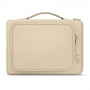 Tech-Protect Basic Bag nešiojamojo kompiuterio krepšys 15-16", Desert Beige