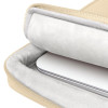 Tech-Protect Basic Bag nešiojamojo kompiuterio krepšys 15-16", Desert Beige