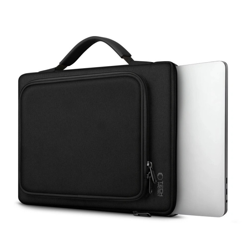 Tech-Protect Basic Bag nešiojamojo kompiuterio krepšys 13-14", juodas
