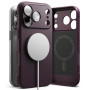 Ringke Onyx Magnetic MagSafe RGK12089 dėklas, skirtas Apple iPhone 17 Pro Max / 18 Pro Max, burgundijos spalvos