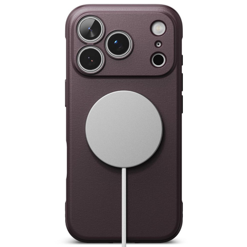 Ringke Onyx Magnetic MagSafe RGK12089 dėklas, skirtas Apple iPhone 17 Pro Max / 18 Pro Max, burgundijos spalvos
