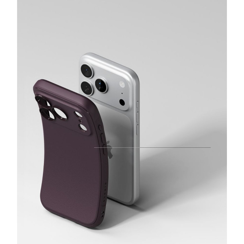 Ringke Onyx Magnetic MagSafe RGK12089 dėklas, skirtas Apple iPhone 17 Pro Max / 18 Pro Max, burgundijos spalvos