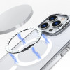 Tech-Protect Magstand MagSafe dėklas, skirtas Apple iPhone 16, permatomas