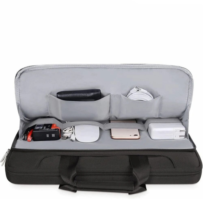 Tech-Protect PocketBag nešiojamojo kompiuterio krepšys 15-16", juodas