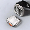 Tech-Protect Defense360 dėklas, skirtas Apple Watch 10 / 11 46 mm, juodas/oranžinis