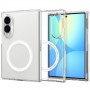 Spigen AirSkin MagSafe dėklas Samsung Galaxy Z Fold 8, permatomas/baltas