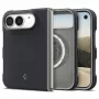 Spigen Nano Pop Mag MagSafe dėklas Apple iPhone Duo, Black Sesame