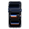 Spigen Ultra Hybrid Optik S MagSafe dėklas, skirtas Apple iPhone 17 Pro / 18 Pro, permatomas / tamsiai mėlynas