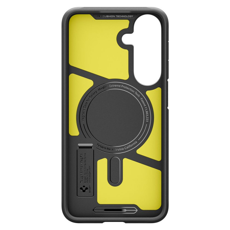 Spigen Tough Armor Mag MagSafe dėklas skirtas Samsung Galaxy S25 FE / S26 FE, juodas