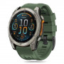 Tech-Protect silikoninis dirželis, skirtas Garmin Fenix 5S / 5S Plus / 6S / 6S Pro / 7S / 8 (43 mm), Military Green