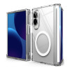 Ringke Fusion Flap Magnetic MagSafe dėklas, skirtas Samsung Galaxy Z Fold 8, permatomas